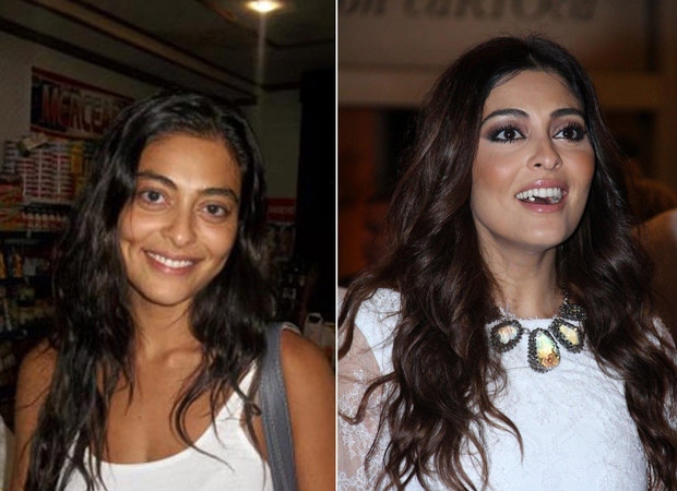 Juliana Paes antes e depois do make princesslips