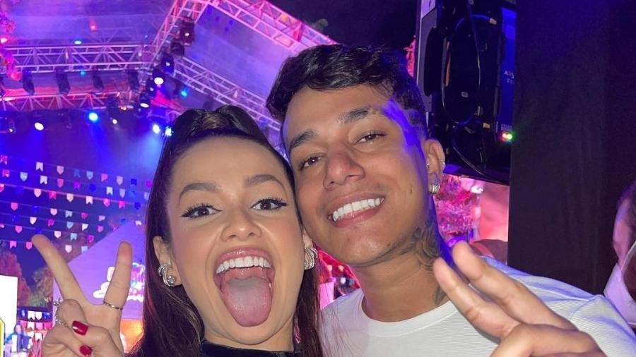 O influenciador Al Oliveira revelou ter ficado com Juliette antes do BBB 21 Os dois se reencontraram recentemente no Arrai do Safado - ReproduoInstagram