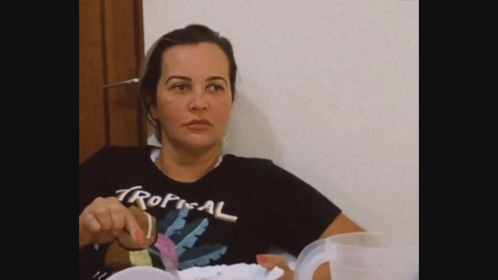 Cintia Mariano suspeita de envenenar os dois enteados Foto Reproduo