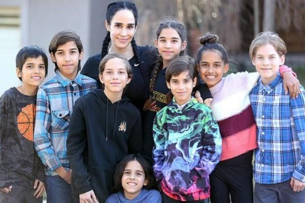 Os oito filhos gmeos de Nadya Suleman Foto ReproduoInstagram