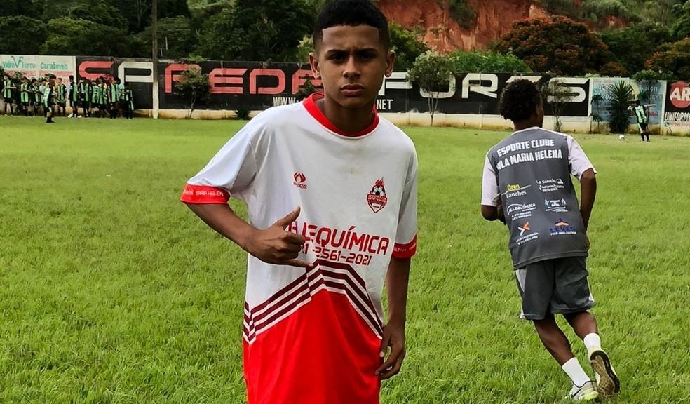 Kailon da Silva Paixo vtima do acidente em Alm Paraba Foto Arquivo Pessoal