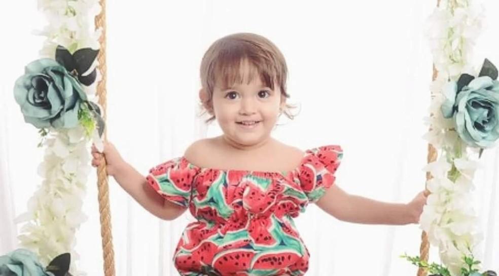 Sophia morreu aos 2 anos Foto Arquivo PessoalReproduo