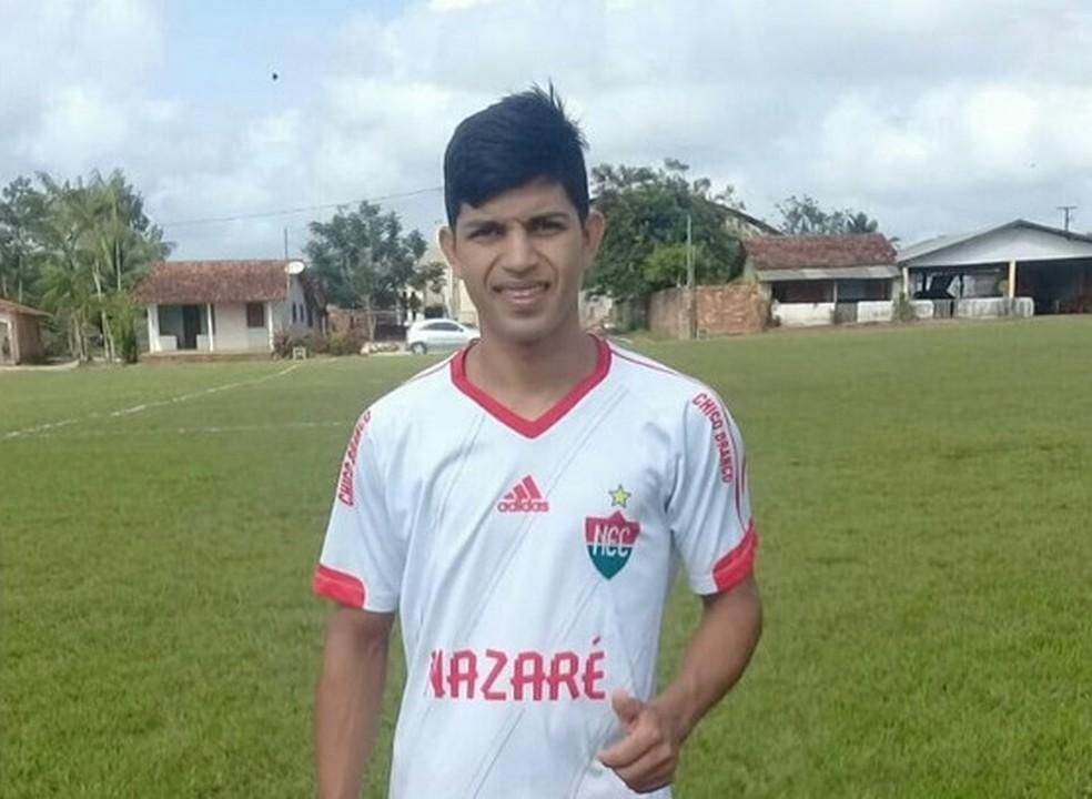 Jogador morreu aps ser atingido por raio no nordeste do Par Foto ReproduoRedes sociais