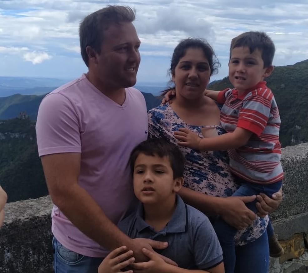 Famlia de SC morreu em acidente de trnsito em MS Foto Redes sociais Reproduo