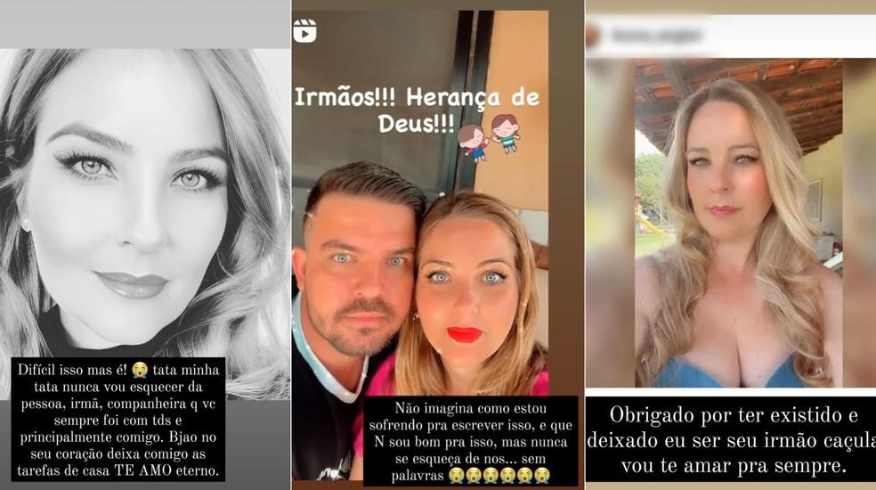 Irmo de dentista de Araras encontrada morta faz post nas redes sociais dizendo que a ama Foto ReproduoInstagram