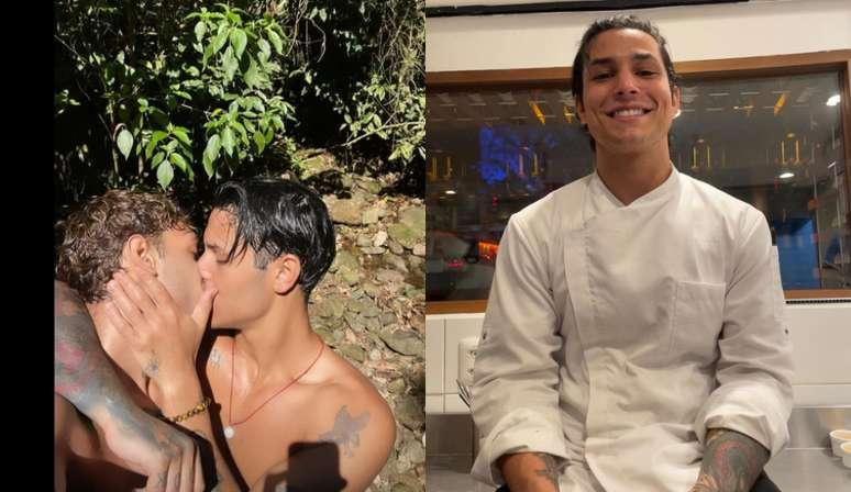 O chef Yan Brito tio de Tata Werneck conquistou o irmo de Cabelinho com um spaguetti