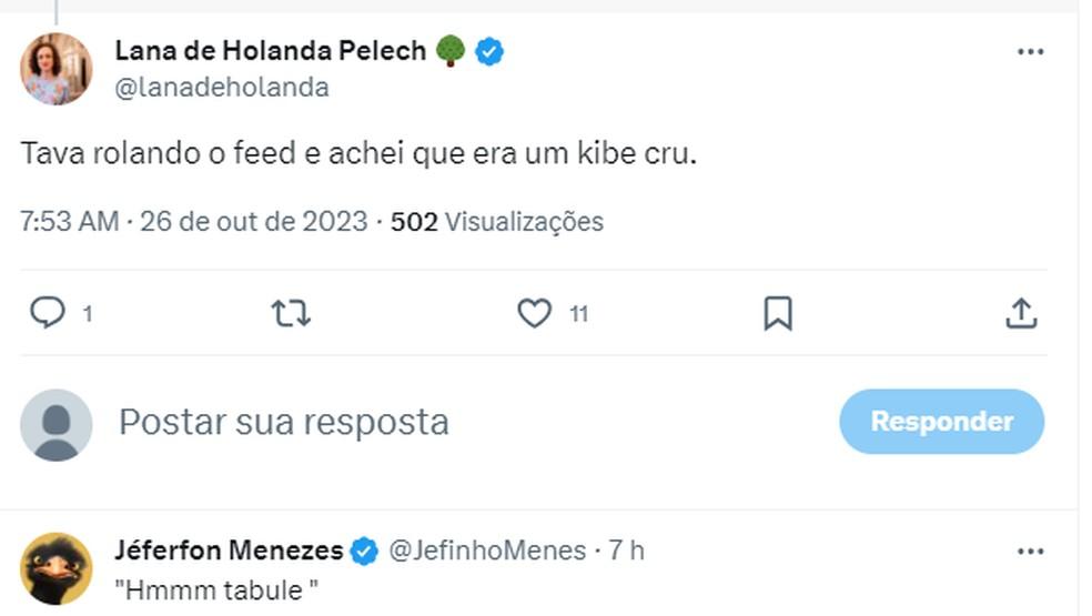 Comentrios da web Foto Reproduo Twitter