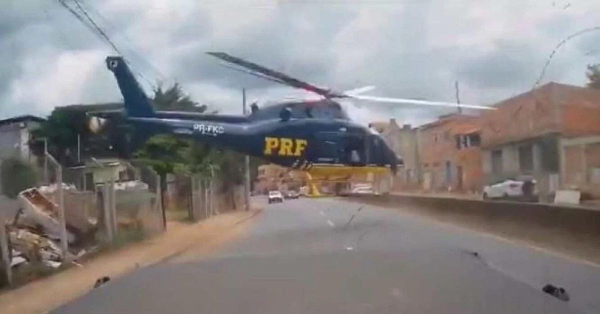 Vídeo Capta Momento Que Helicóptero Da Prf Faz Pouso De Emergência Após Resgate De Acidente 8241